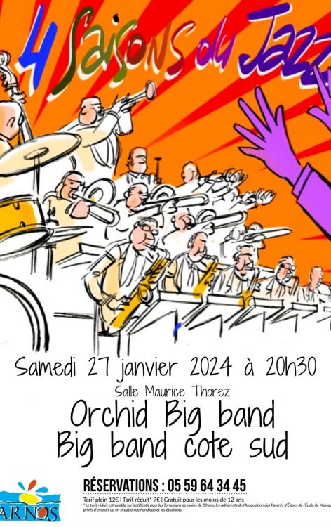 Les 4 saisons du jazz journée big-band
