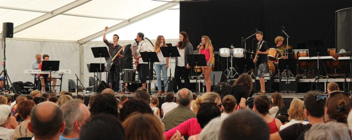 Concert de l'école de musique, 2015.